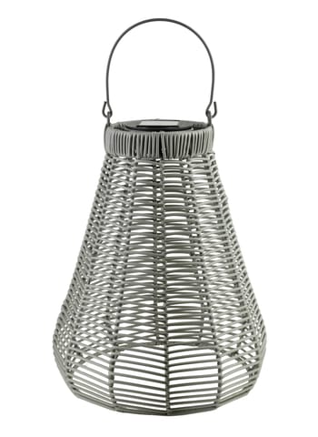 ⁨SOKKE GREY Lampion solarny 13x27x33/45cm⁩ w sklepie Wasserman.eu