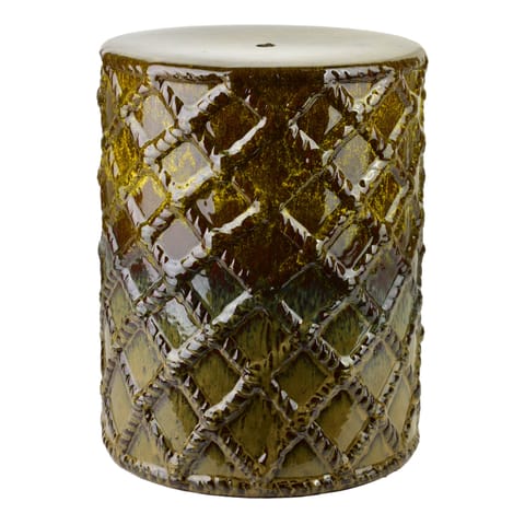 ⁨MADIE Taboret ceramiczny 38x38x48cm⁩ w sklepie Wasserman.eu