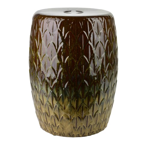 ⁨MADIE Taboret ceramiczny 38x38x48cm⁩ w sklepie Wasserman.eu