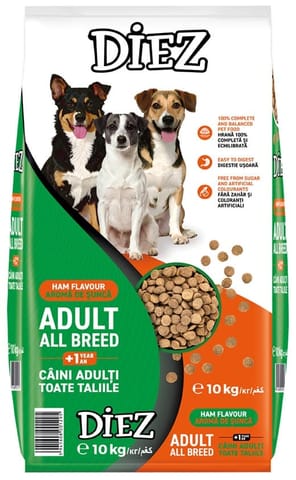 ⁨Diez Karma dla psa o smaku szynki 10 kg⁩ w sklepie Wasserman.eu