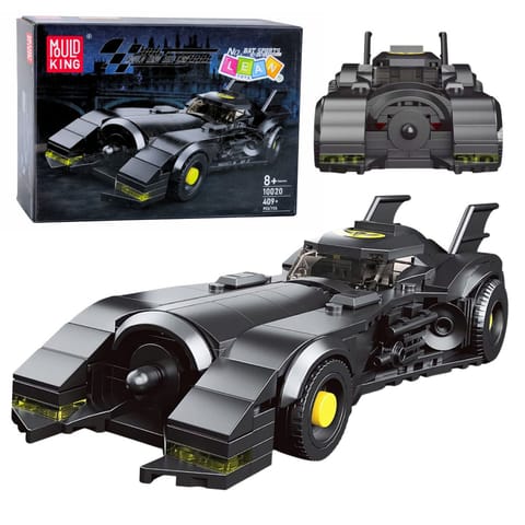 ⁨Klocki Konstrukcyjne Samochód Wyścigowy Superbohatera Czarny 409 el.⁩ w sklepie Wasserman.eu