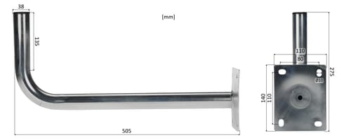 ⁨MASONRY BRACKET UML-38L50⁩ at Wasserman.eu