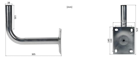 ⁨MASONRY BRACKET UML-38L30⁩ at Wasserman.eu