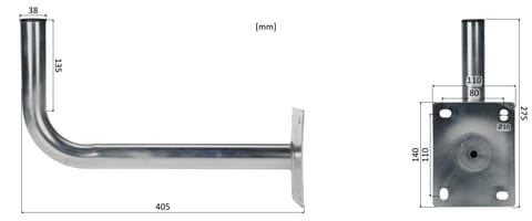 ⁨MASONRY BRACKET UML-38L40⁩ at Wasserman.eu