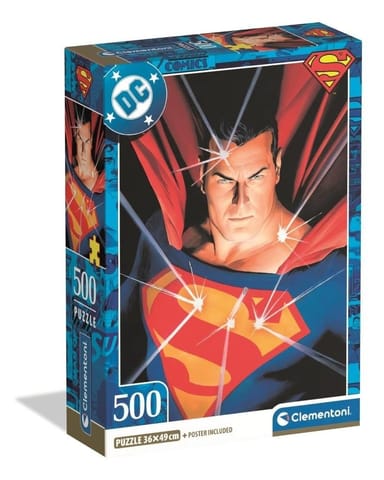 ⁨Puzzle 500 Compact DC Superman⁩ w sklepie Wasserman.eu