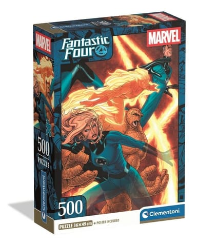 ⁨Puzzle 500 Compact Fantastic Four⁩ w sklepie Wasserman.eu