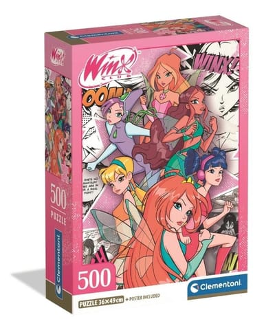 ⁨Puzzle 500 Compact Winx⁩ w sklepie Wasserman.eu