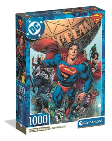 ⁨Puzzle 1000 Compact DC Superman⁩ w sklepie Wasserman.eu