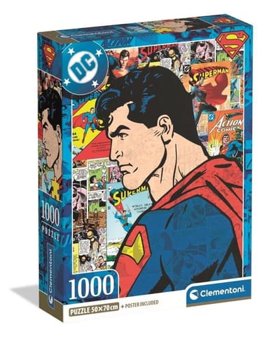 ⁨Puzzle 1000 Compact DC Superman⁩ w sklepie Wasserman.eu
