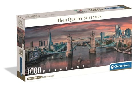 ⁨Puzzle 1000 Panorama Across The River Thames⁩ w sklepie Wasserman.eu