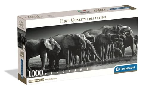 ⁨Puzzle 1000 Panorama Herd Of Giants⁩ w sklepie Wasserman.eu