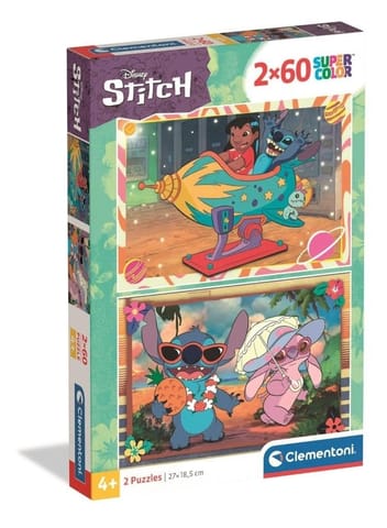 ⁨Puzzle 2x60 Super Kolor Stitch⁩ w sklepie Wasserman.eu