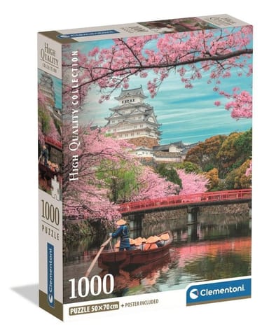⁨Puzzle 1000 Himeji Castle In Spring⁩ w sklepie Wasserman.eu