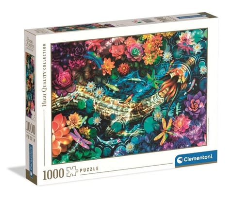 ⁨Puzzle 1000 HQ Koi River⁩ w sklepie Wasserman.eu