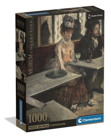 ⁨Puzzle 1000 Museum Degas, Dans Un Cafe⁩ w sklepie Wasserman.eu
