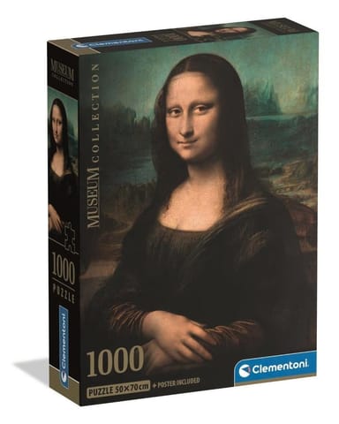 ⁨Puzzle 1000 Museum Leonardo - Gioconda⁩ w sklepie Wasserman.eu