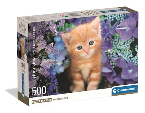⁨Puzzle 500 Gattino Rosso⁩ w sklepie Wasserman.eu
