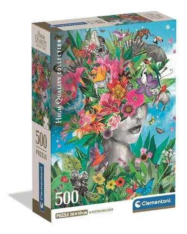 ⁨Puzzle 500 Head In The Jungle⁩ w sklepie Wasserman.eu