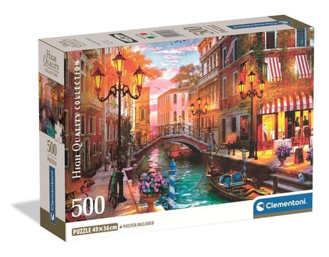 ⁨Puzzle 500 Sunse Over Venice⁩ w sklepie Wasserman.eu