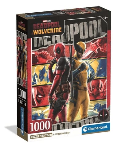 ⁨Puzzle 1000 Compact Deadpool&Wolverine⁩ w sklepie Wasserman.eu