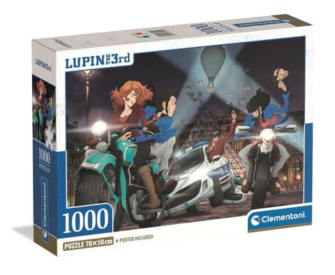 ⁨Puzzle 1000 Compact Lupin III⁩ w sklepie Wasserman.eu
