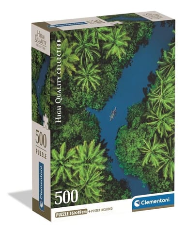 ⁨Puzzle 500 Tropical Aerial View⁩ w sklepie Wasserman.eu