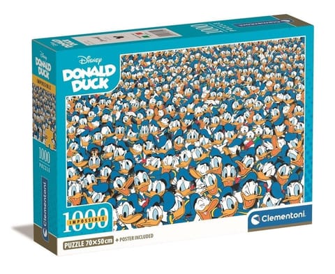 ⁨Puzzle 1000 Compact Impossible Puzzle! Donald Duck⁩ w sklepie Wasserman.eu