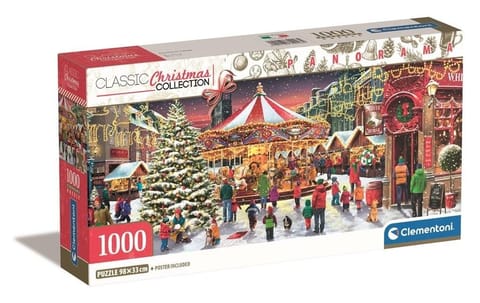 ⁨Puzzle 1000 Panorama Compact Christmas Collection⁩ w sklepie Wasserman.eu