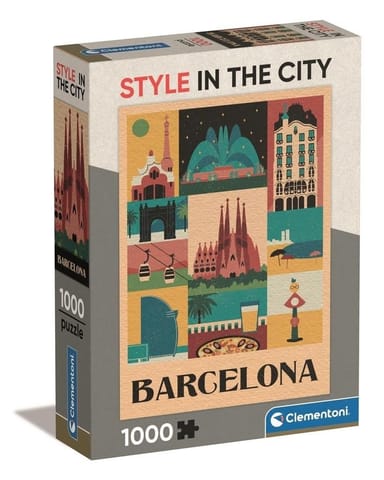⁨Puzzle 1000 Compact Barcelona⁩ w sklepie Wasserman.eu