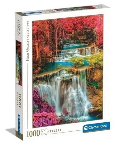 ⁨Puzzle 1000 HQ Colourful Thai falls⁩ w sklepie Wasserman.eu