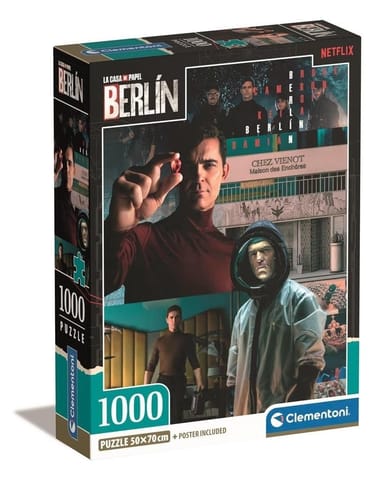 ⁨Puzzle 1000 Compact Netflix Berlin⁩ w sklepie Wasserman.eu