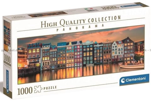 ⁨Puzzle 1000 Panorama HQ Bright Amsterdam⁩ w sklepie Wasserman.eu