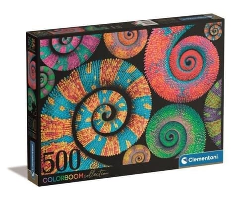 ⁨Puzzle 500 Color Boom Curly Tails⁩ w sklepie Wasserman.eu