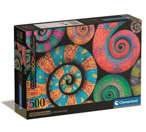⁨Puzzle 500 Compact Curly Tails⁩ w sklepie Wasserman.eu