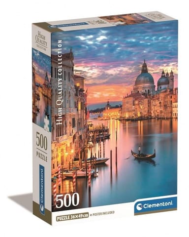 ⁨Puzzle 500 Compact Lighting Venice⁩ w sklepie Wasserman.eu