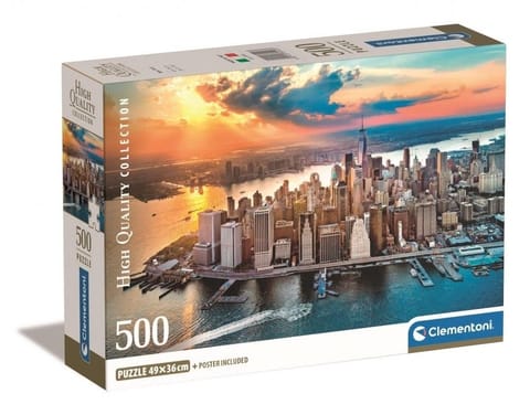 ⁨Puzzle 500 Compact New York⁩ w sklepie Wasserman.eu