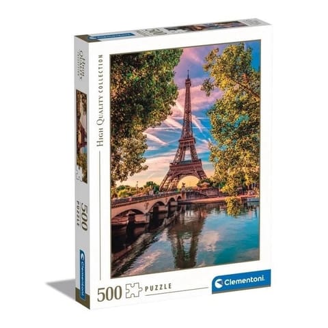 ⁨Puzzle 500 HQ Along the Seine⁩ w sklepie Wasserman.eu