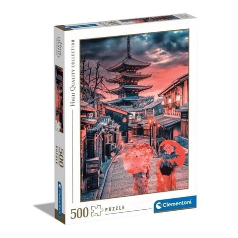 ⁨Puzzle 500 HQ Evening in Kyoto⁩ w sklepie Wasserman.eu