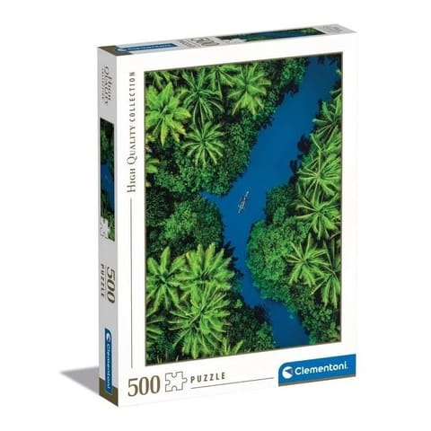 ⁨Puzzle 500 HQ Tropical Aerial View⁩ w sklepie Wasserman.eu