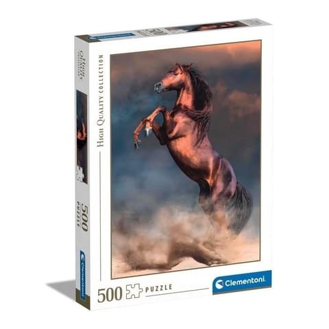 ⁨Puzzle 500 HQ Wild Red Stallion⁩ w sklepie Wasserman.eu