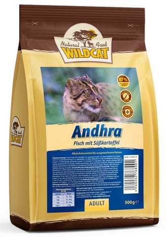 ⁨Wildcat Andhra - ryby i bataty 500g⁩ w sklepie Wasserman.eu