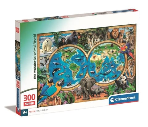 ⁨Puzzle 300 Super The wonderful Animal World⁩ w sklepie Wasserman.eu