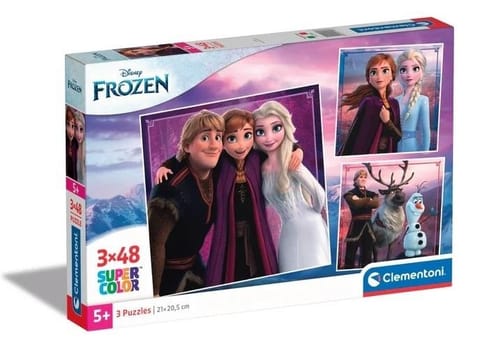 ⁨Puzzle 3x48 Super Kolor Frozen⁩ w sklepie Wasserman.eu