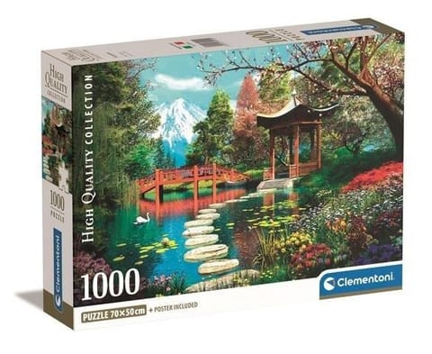 ⁨Puzzle 1000 Compact Fuji Garden⁩ w sklepie Wasserman.eu