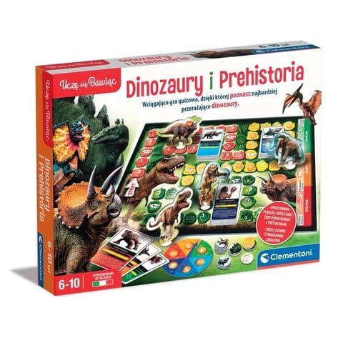 ⁨Uczę się bawiąc. Dinozaury i prehistoria⁩ w sklepie Wasserman.eu