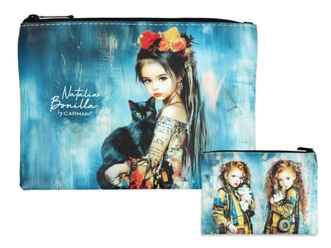 ⁨Kosmetyczka - N. Bonilla, Kocie opowieści Luny i Mii (CARMANI)⁩ w sklepie Wasserman.eu