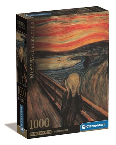 ⁨Puzzle 1000 Compact Museum L'Urlo Di Munch⁩ w sklepie Wasserman.eu
