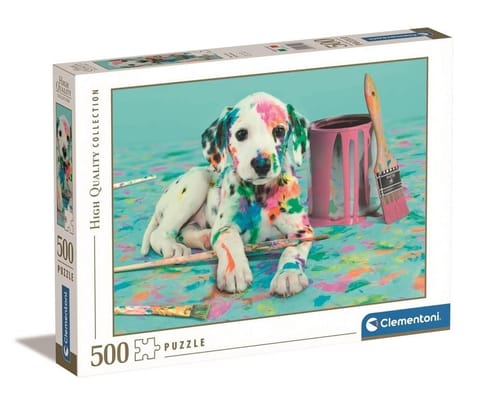 ⁨Puzzle 500 HQ The Funny Dalmatian⁩ w sklepie Wasserman.eu
