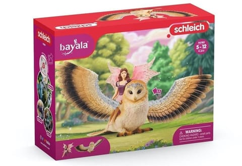 ⁨Schleich 70789 Fairy Flying on the Owl Bayala⁩ at Wasserman.eu