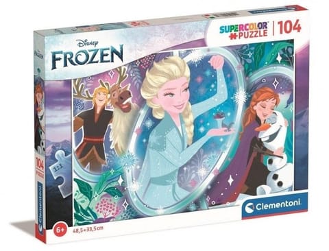 ⁨Puzzle 104 elements Super Color Frozen 2⁩ at Wasserman.eu